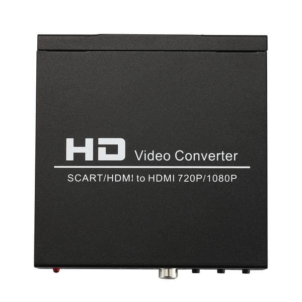 NORTH SCART+HDMI - HDMI HD Muunnin ja Switch Musta