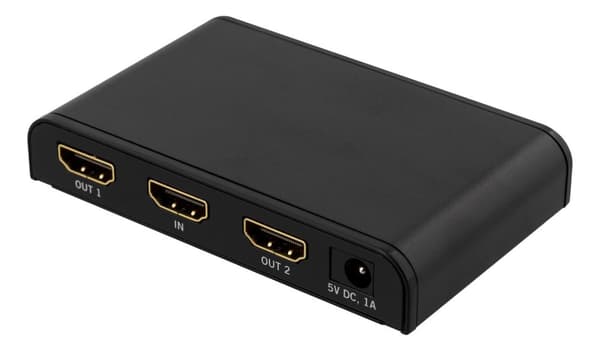 PRIME HDMI splitter 1 source>2 displays HDMI 2.0 4K UHD