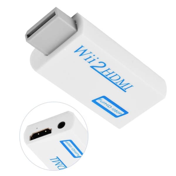 Wii till HDMI Adapter - Fri Frakt - 1080p - Full HD
