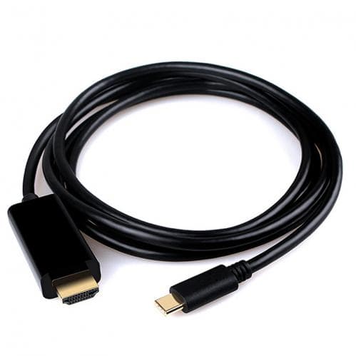 SiGN USB-C till HDMI-kabel 1,8 m 4K - Svart