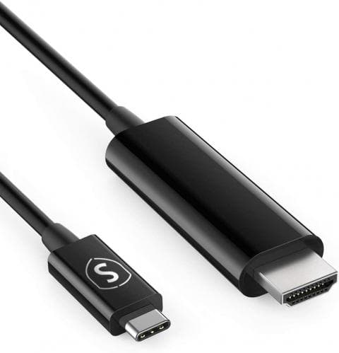 SiGN USB-C till HDMI-kabel 1,8 m 4K - Svart