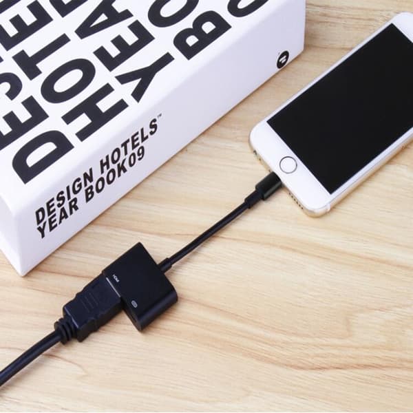 HDMI till Lightning Adapter - Svart