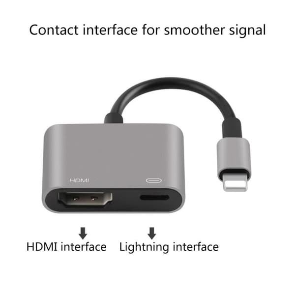 HDMI till Lightning Adapter - Svart