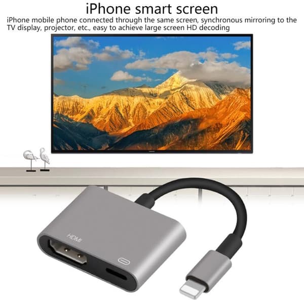 HDMI till Lightning Adapter - Svart