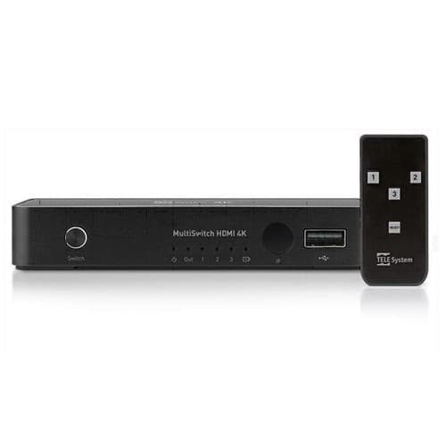 TELE System HDMI multiswitch 3 in / 1 out