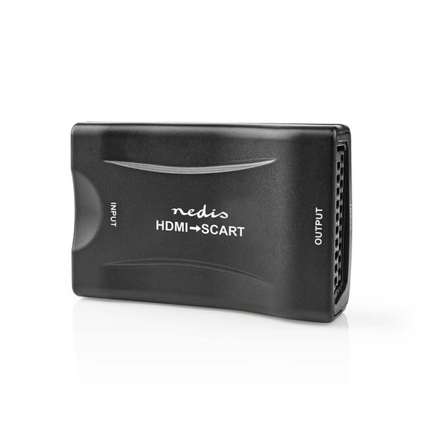 Nedis HDMI ™ Converter | HDMI™ Input | SCART Hun | 1-vejs | 1080p | 1.2 Gbps | ABS | Sort
