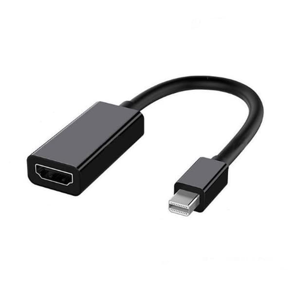 Macbook Thunderbolt Displayport till HDMI-adapter Svart Musta