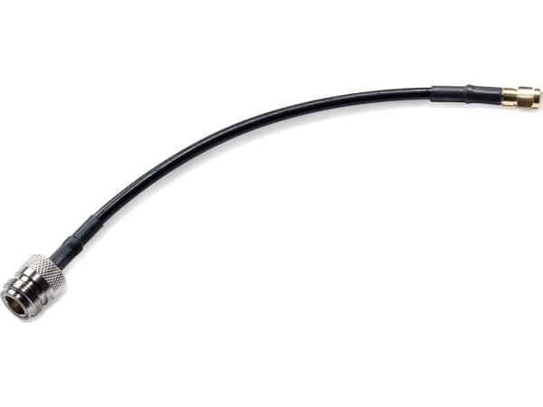 LANCOM AirLancer AN-RPSMA-NJ - Antenneadapter - N-kontakt (hunn) til RP-SMA (hann) - 20 cm - svart