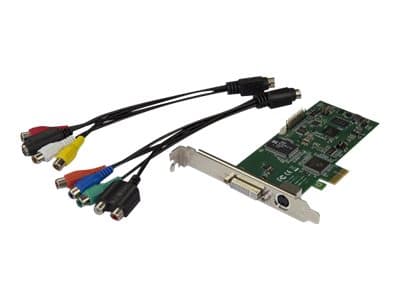 StarTech.com PCIe Video Capture Card - 1080P at 60 FPS - HDMI / VGA / DVI / Component - PC Capture Card - Internal Capture Card (PEXHDCAP60L2) - Vide
