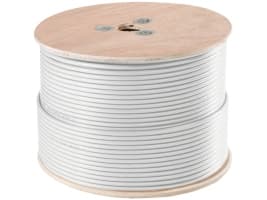Security-Center Video-Kombi-Kabel - Strøm/video-kabel - uisolert tråd til uisolert tråd - 250 m - koaksial