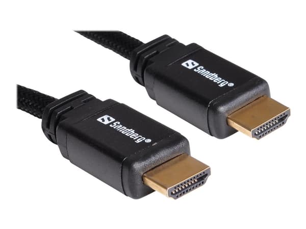 Sandberg HDMI 2.0 19M-19M, 10m HDMI-kabel HDMI Type A (Standard) Sort