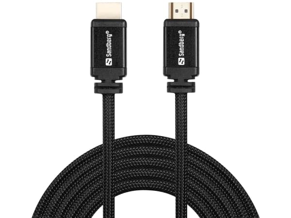 Sandberg HDMI 2.0 19M-19M, 10m HDMI-kabel HDMI Type A (Standard) Sort