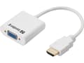 Miniatyrbilde 1 av 5: Sandberg HDMI to VGA Converter VGA (D-Sub) HDMI Type A (Standard) Hvit