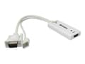 Miniatyrbilde 1 av 5: Sandberg Converter VGA+Audio til HDMI hvid