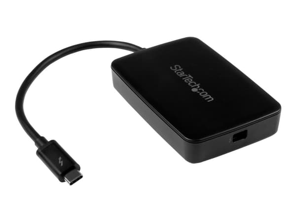 StarTech.com Thunderbolt 3 till Thunderbolt-adapter - Windows och Mac - Thunderbolt-adapter - Mini DisplayPort (hona) till 24 pin USB-C (hane) - 28 c