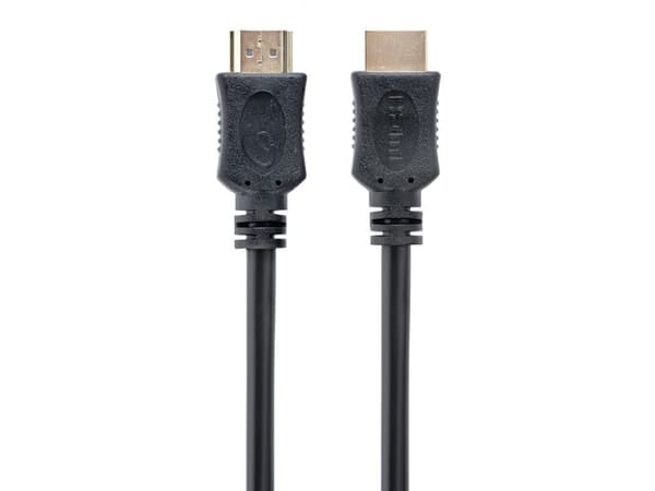 Gembird CC-HDMI4L-1M, 1 m, HDMI-tyyppi A (vakio), HDMI-tyyppi A (vakio), 4096 x 2160 pikseliä, 10 Gbit/s, Musta