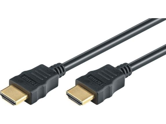 M-CAB High Speed - HDMI-kabel - HDMI hann til HDMI hann - 3 m - svart - 4K-støtte