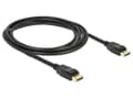 Miniatyrbild 4 av 5: Delock - DisplayPort-kabel - DisplayPort (hane) till DisplayPort (hane) - 2 m - sprintlåsning - svart