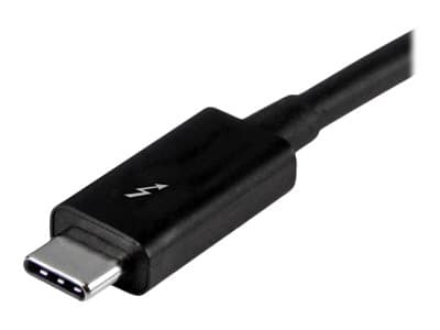 StarTech.com 1m (3.3ft) Thunderbolt 3 Cable, 20Gbps, 100W PD, 4K Video, Thunderbolt-Certified, Compatible w/ TB4/USB 3.2/DisplayPort - Thunderbolt-ka
