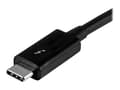 Miniatyrbild 1 av 5: StarTech.com 1m (3.3ft) Thunderbolt 3 Cable, 20Gbps, 100W PD, 4K Video, Thunderbolt-Certified, Compatible w/ TB4/USB 3.2/DisplayPort - Thunderbolt-ka