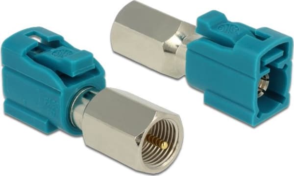 Delock - RF-adapter - FME plugg til FAKRA Z-kobling hunn - vannblå