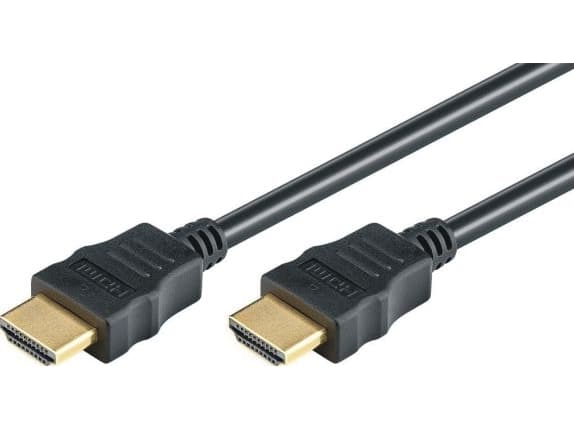 M-CAB High Speed - HDMI-kabel - HDMI hann til HDMI hann - 2 m - svart - 4K-støtte