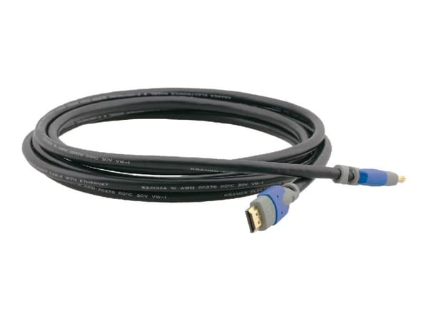 Kramer C-HM/HM/PRO Series C-HM/HM/PRO-25 - HDMI-kabel med Ethernet - HDMI hann til HDMI hann - 7.6 m - dobbeltisolert