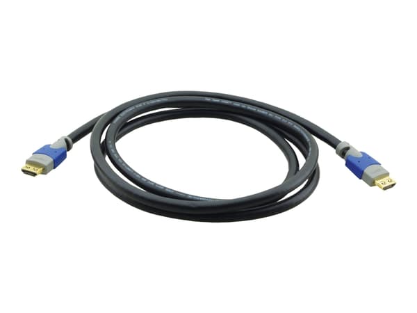 Kramer C-HM/HM/PRO Series C-HM/HM/PRO-6 - HDMI-kaapeli Ethernetillä - HDMI-uros HDMI-uros - 1,8 m - kaksoissuojattu - musta - 4K-tuki