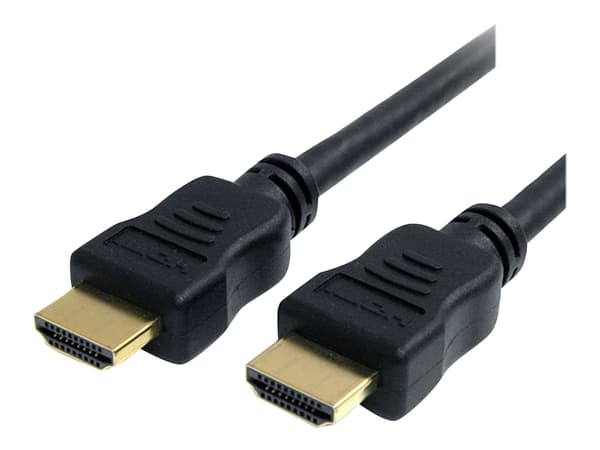 Startech.com Høyhastighets høyhastighets HDMI-kabel med Ethernet (hann/hann) - Ultra HD 4k HDMI videokabel - Video/lyd/nettverkskabel - HDMI - 28 AWG