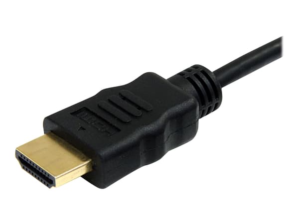 StarTech.com 1m High Speed HDMI Cable with Ethernet HDMI to HDMI Micro - HDMI-kabel med Ethernet - HDMI hane till 19 pin micro HDMI Type D hane - 1 m