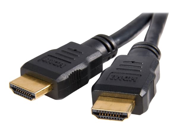 StarTech.com 0.3m 1ft Short High Speed HDMI Cable - Ultra HD 4k x 2k HDMI Cable - HDMI M/M - 30cm HDMI 1.4 Cable - Audio/Video Gold-Plated (HDMM30CM)