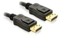 Pikkukuva 4 / 5: DeLOCK Cable Displayport 3m male - male Gold, 3 m, Musta, Uros/uros