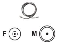 LANCOM AirLancer Cable NJ-NP - Antennekabel - N-Series-kontakt (hunn) til N-Series-kontakt (hann) - 9 m