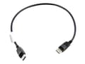 Miniatyrbild 2 av 5: Lenovo - DisplayPort-kabel - DisplayPort (hane) till DisplayPort (hane) - 0.5 m - för ThinkCentre M75t Gen 2; M80s Gen 3; M90a Gen 3; M90q Gen 2; M90
