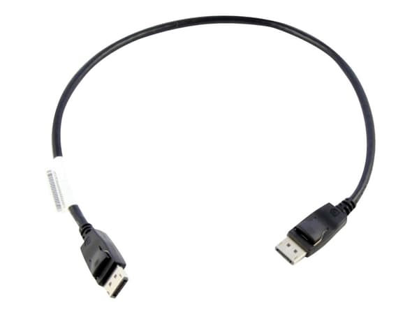Lenovo - DisplayPort-kabel - DisplayPort (hane) till DisplayPort (hane) - 0.5 m - för ThinkCentre M75t Gen 2; M80s Gen 3; M90a Gen 3; M90q Gen 2; M90