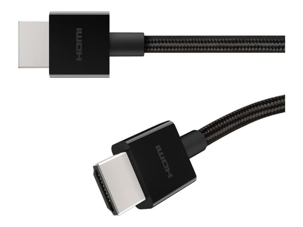 Belkin - Ultra High Speed - HDMI-kabel - HDMI hane till HDMI hane - 2 m - svart