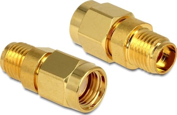 Delock - RF-adapter - SMA hunn til RP-SMA hann