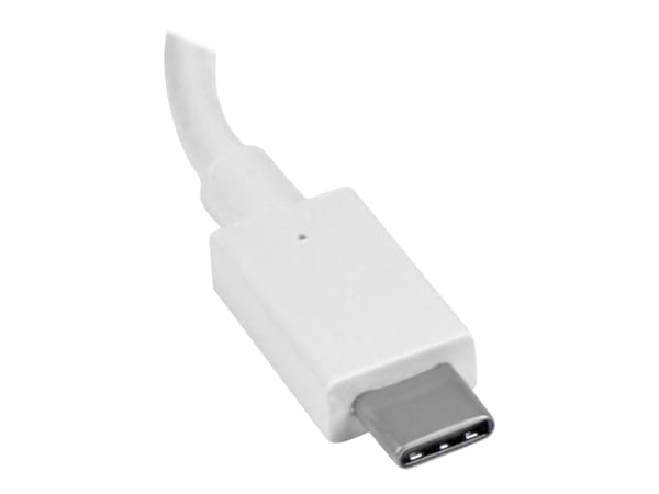 StarTech.com USB-C to HDMI Adapter - White - 4K 60Hz - High Speed - videokort - 24 pin USB-C hane till HDMI hona - 15 cm - vit - stöd för 4K