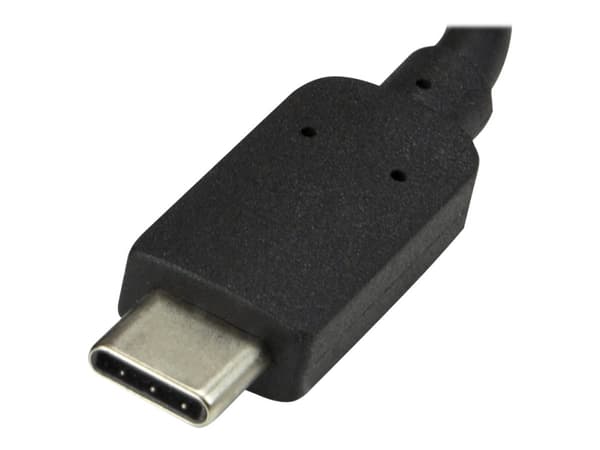 StarTech.com USB C till HDMI 2.0-adapter med strömförsörjning ? videokonverterare USB Type-C till HDMI-skärm för 4K vid 60 Hz ? port som ger strömför Svart