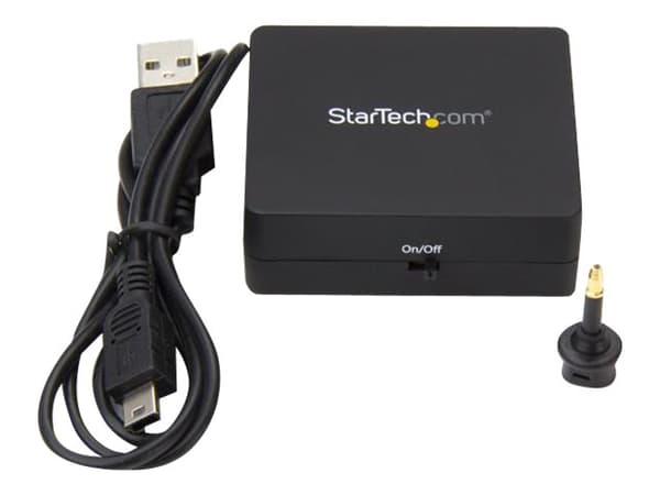 StarTech.com HDMI Audio Extractor - HDMI til 3,5 mm lydkonverter - 2,1 stereolyd - 1080p (HD2A) - HDMI-lydsignalutvinning