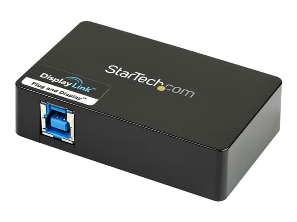 StarTech.com USB32HDDVII, 3.2 Gen 1 (3.1 Gen 1), USB B-tyyppi, DVI-lähtö, HDMI-lähtö, 2048 x 1152 pikseliä