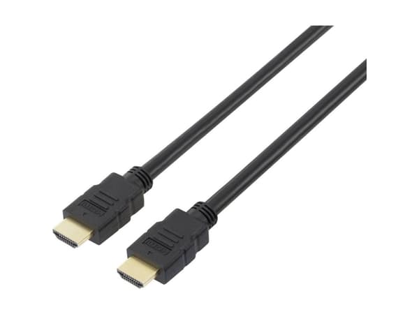 SpeaKa Professional SP-7870704, 5 m, HDMI Type A (Standard), HDMI Type A (Standard), 3D, 10,2 Gbit/sek., Sort