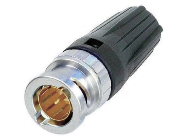 Neutrik NBNC75BJP9, BNC, BNC, Hanstik, 75 ohm (O), 5000 mO, 30 N