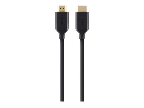 Belkin HDMI - HDMI, 1m HDMI-kabel HDMI Typ A (standard) Svart