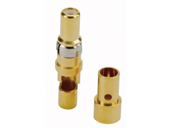 Conec 132J20049X 132J20049X Koaksial tilslutningskontakt Guld på nikkel 1 stk