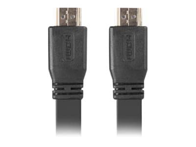 Lanberg - Premium hög hastighet - HDMI-kabel med Ethernet - HDMI hane till HDMI hane - 1 m - svart - stöd för 4K