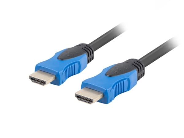 Lanberg - Premium High Speed - HDMI-kabel med Ethernet - HDMI hann til HDMI hann - 3 m - svart - 4K-støtte