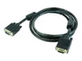 Miniatyrbilde 2 av 5: Cablexpert Premium CC-PPVGA-6B - VGA-kabel - HD-15 (VGA) (hann) til HD-15 (VGA) (hann) - 1.83 m - formstøpt, tommelskruer - svart
