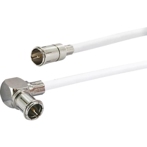 Schwaiger antennetilkoblingskabel [1x F-Quick-plugg - 1x Mini-Dat-plugg] 1,50 m 90 dB
