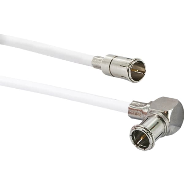 Schwaiger antennetilkoblingskabel [1x F-Quick-plugg - 1x Mini-Dat-plugg] 1,50 m 90 dB